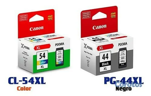computadoras y laptops - CARTUCHO CANO PG-44XL Y CL-54XL EN ALTO RENDIMIENTO 2
