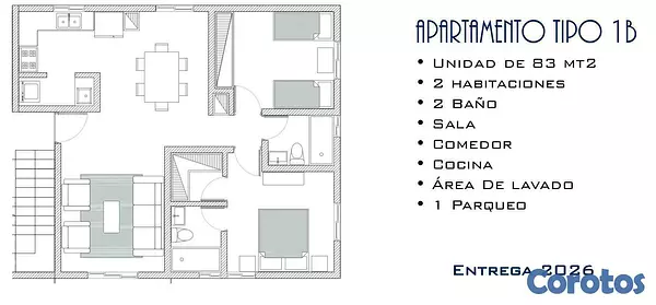 apartamentos - Apartamento en venta Santo Domingo Oeste 7