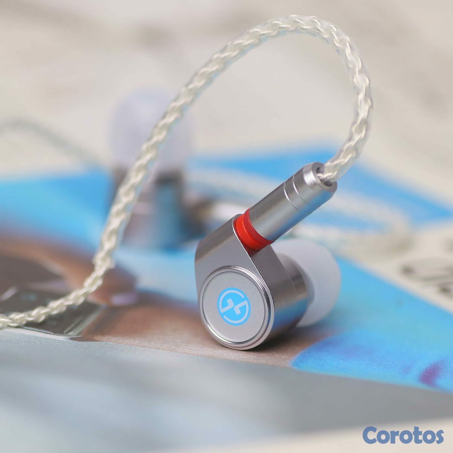 camaras y audio - TinHifi T2 DLC auriculares IEM 10mm DD cable 2 pin 7