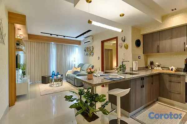 apartamentos - Apartamento 1Hab Amueblado Ideal p/invertir o Vivi 6