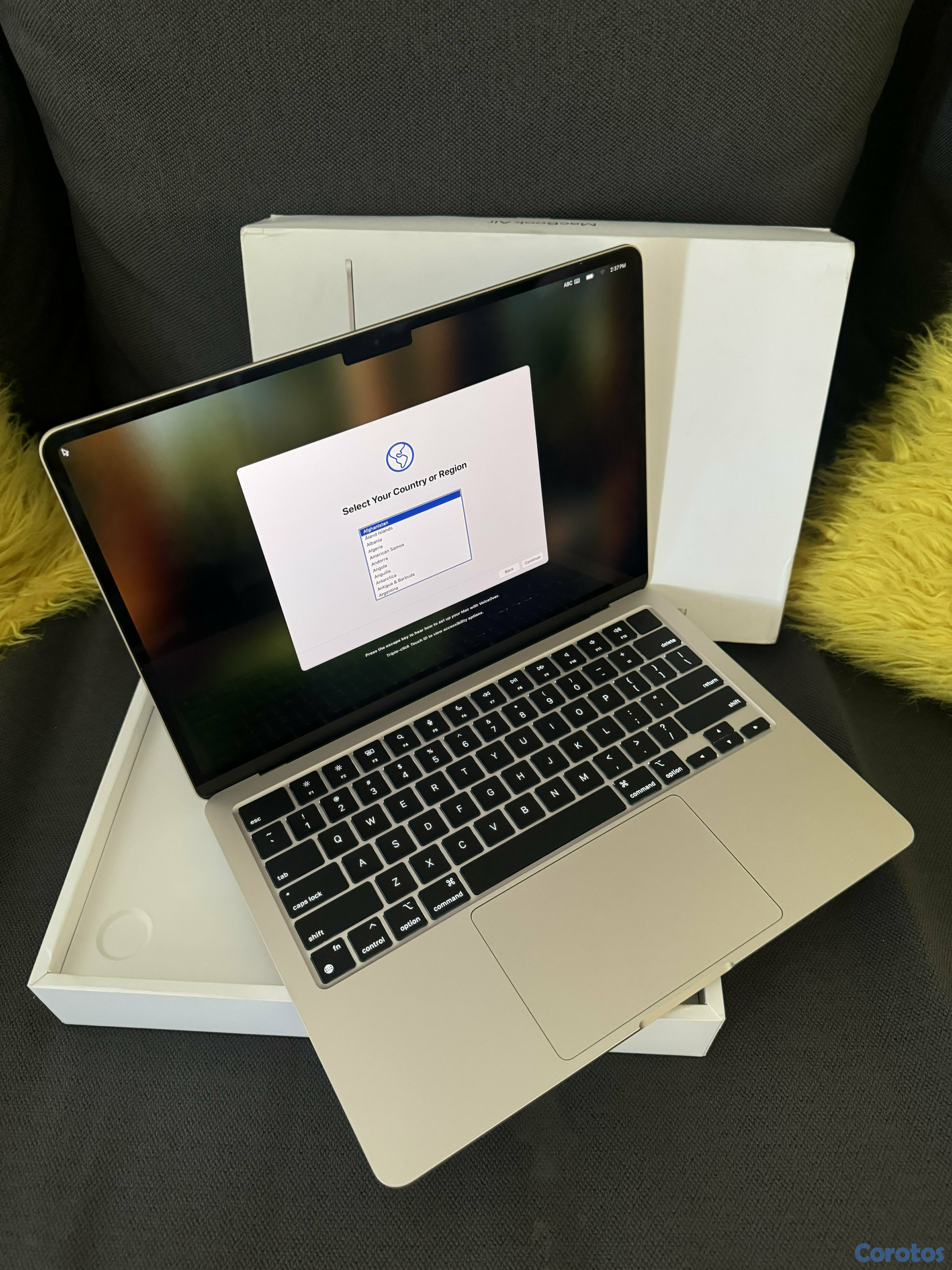 celulares y tabletas - MacBook Air m3 16/512ssd de 13,5 pulgadas 2024  2