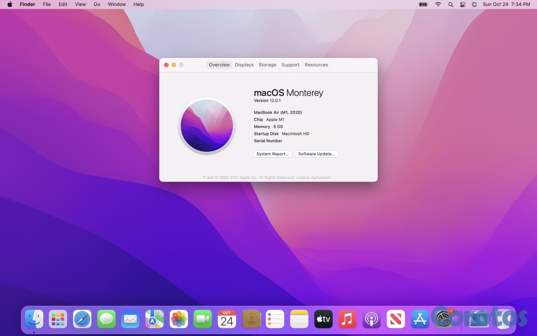 computadoras y laptops - Apple macOS Monterey 12.6 Full Install Booteable. 2