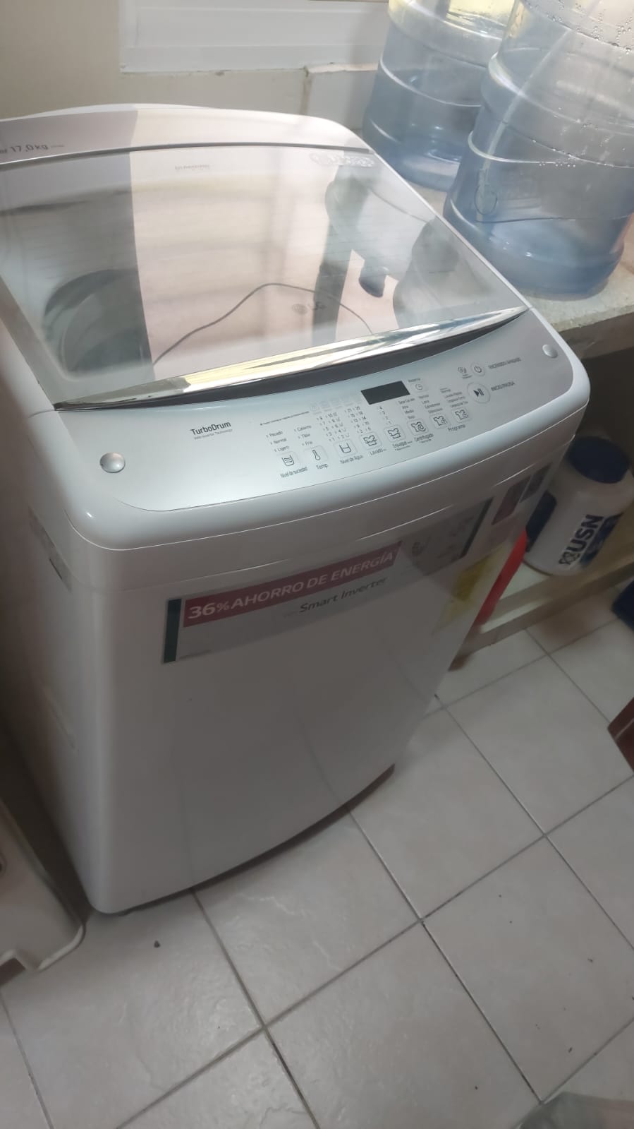 electrodomesticos - Vendo lavadora LG