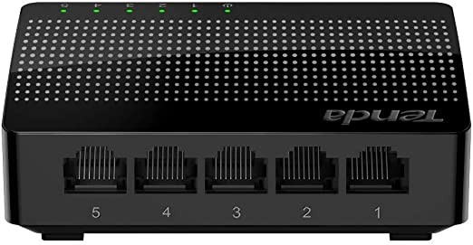 computadoras y laptops - SWITCH 5 PUERTOS TENDA GIGABIT SG105, NO ADMINISTRABLE, 10/100/1000  1