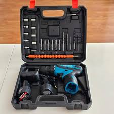 herramientas, jardines y exterior - Taladro Inalámbrico 48V con 2 Baterías y Conjunto 