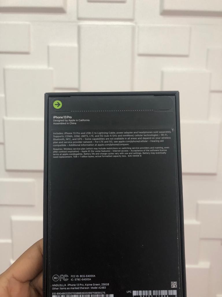 celulares y tabletas - iPhone 13 Pro de 256gb Factory Clean 3