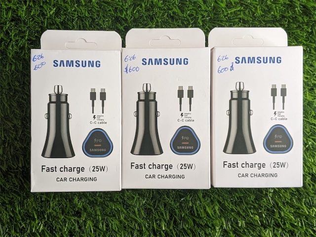 celulares y tabletas - Cargadores para carros tipo c Samsung  3