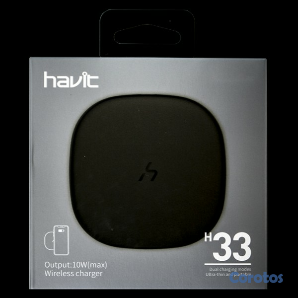 computadoras y laptops - Cargador Inalambrico Para Celulares Havit (Mod.
H33 2