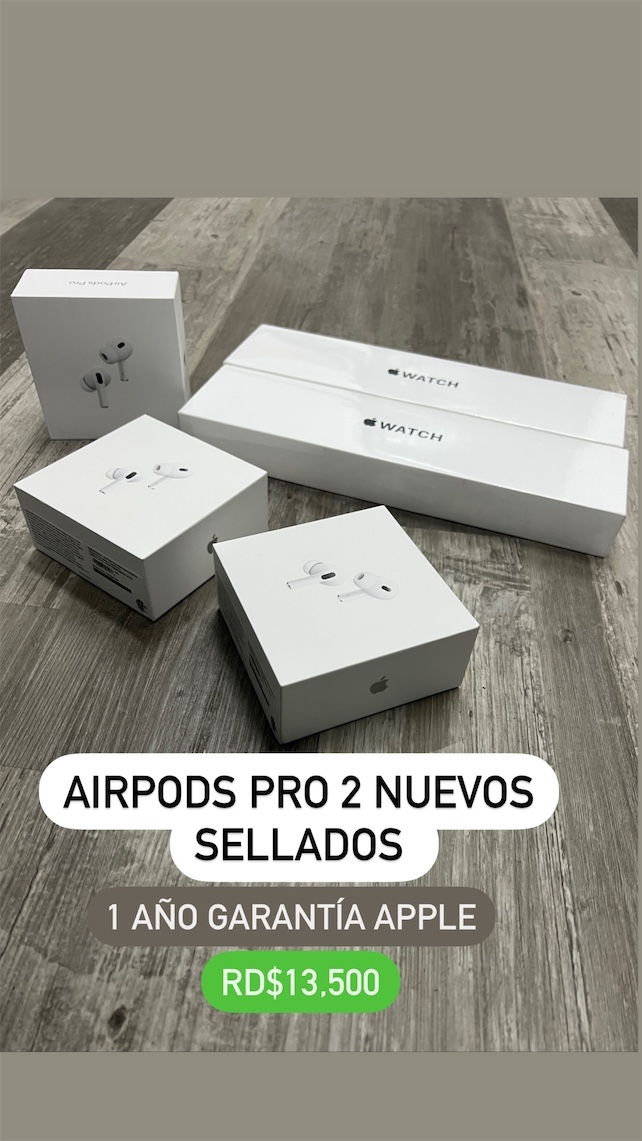 celulares y tabletas - AIRPODS PRO 2ND GEN NUEVOS SELLADOS