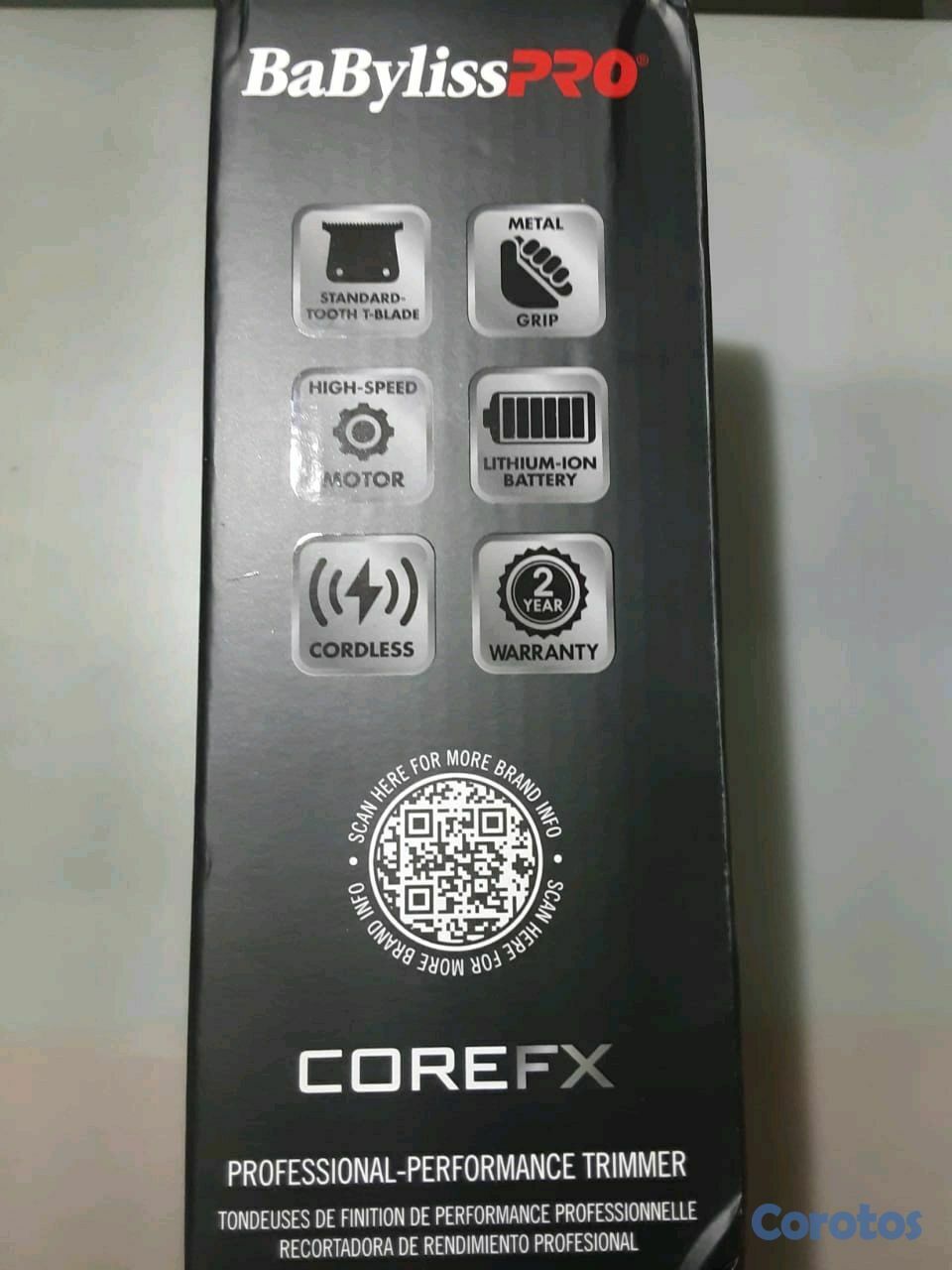 salud y belleza - Trimmer Babyliss Pro Core fx  6