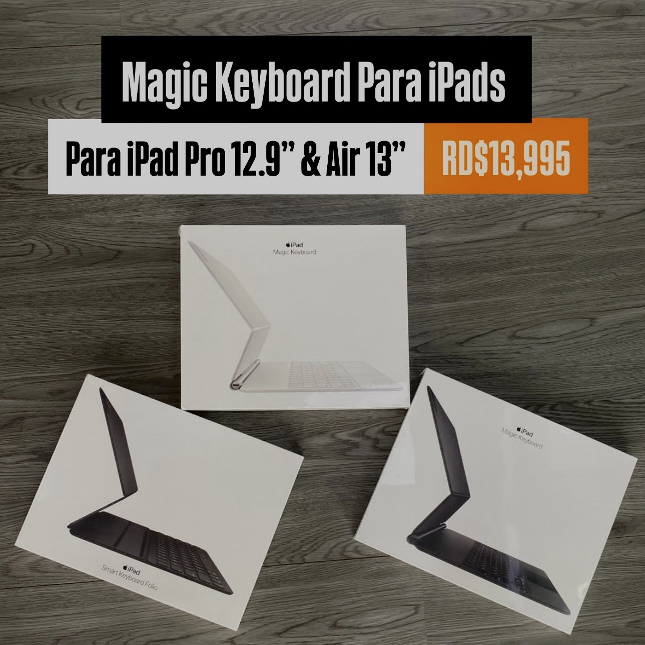 celulares y tabletas - Magic Keyboard iPad Pro 12.9”/11” & Air 13”/11”/10.9” Nuevos Sellados 1