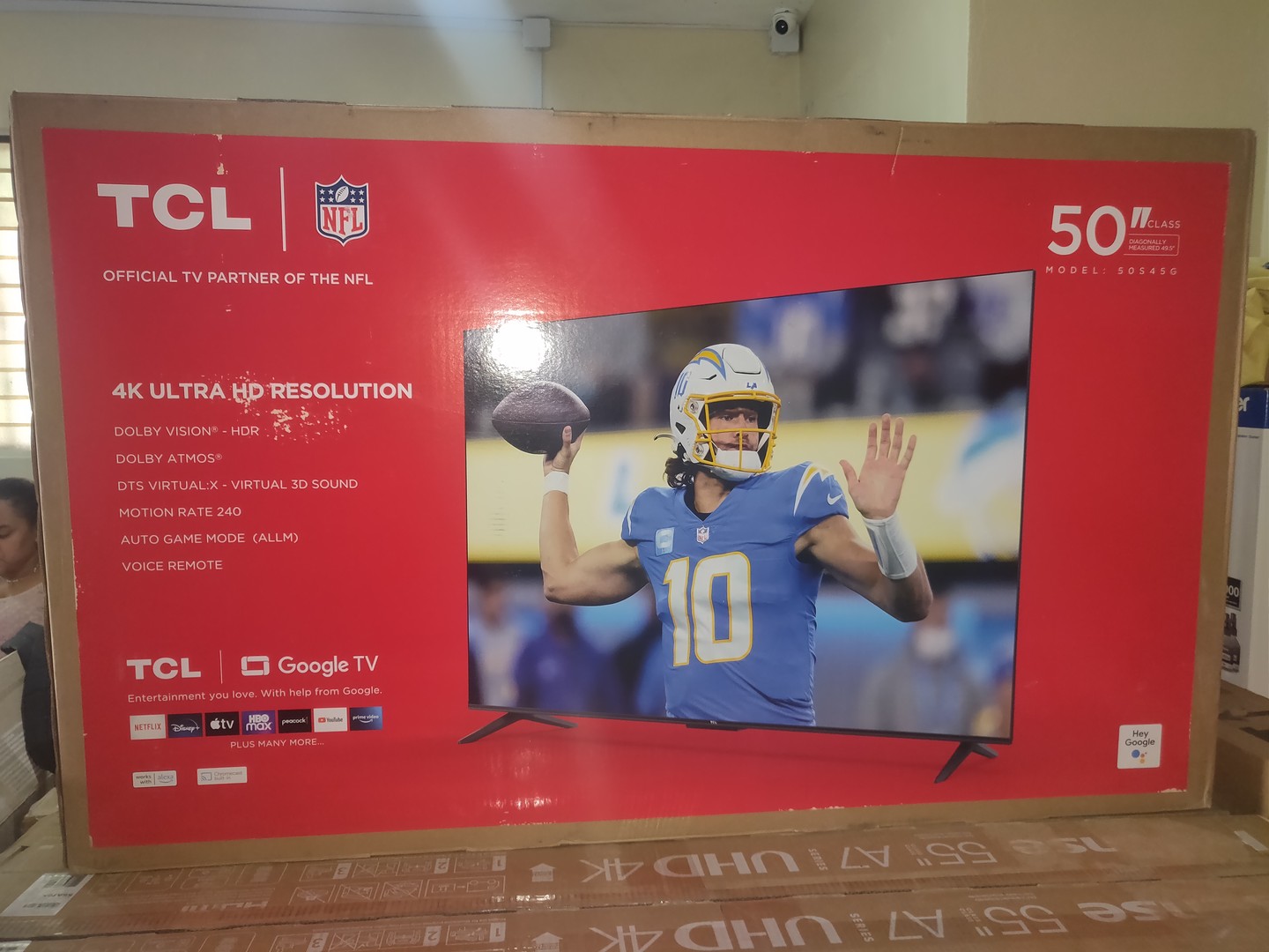 tv - TCL 50 pulgadas Google Smart TV  1