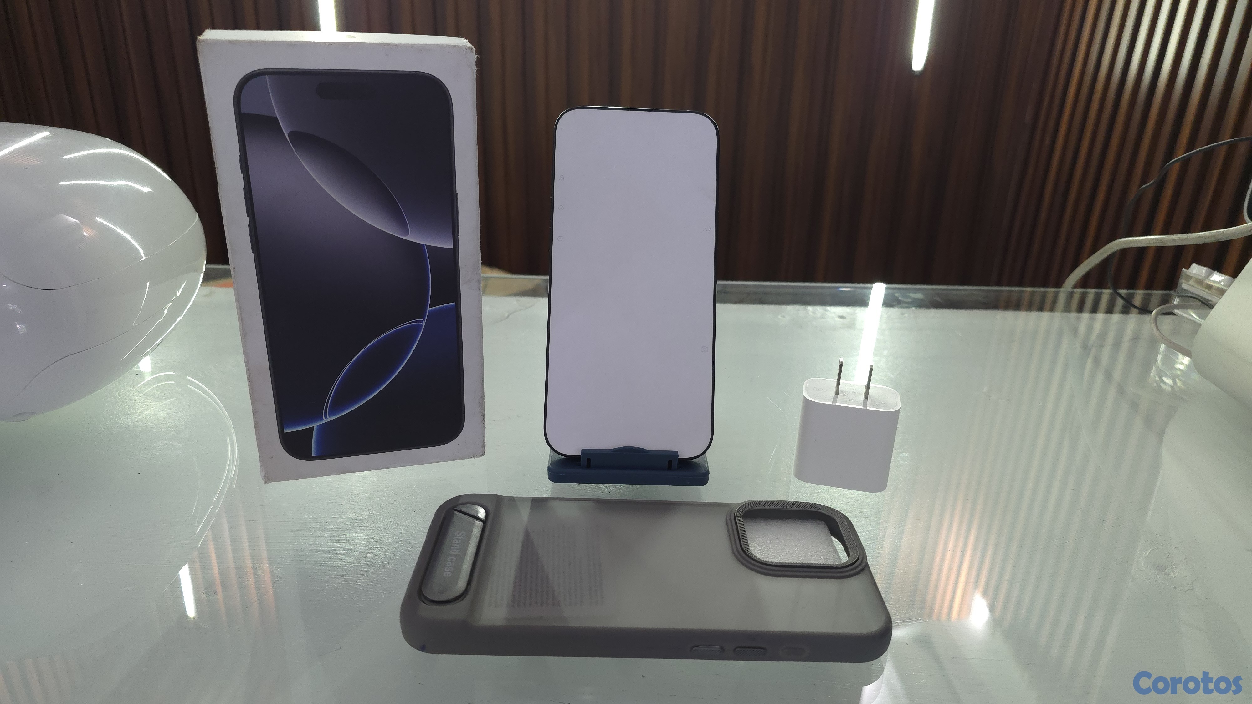 celulares y tabletas - iPhone 16 Pro Max 256GB Negro en su caja completo 2