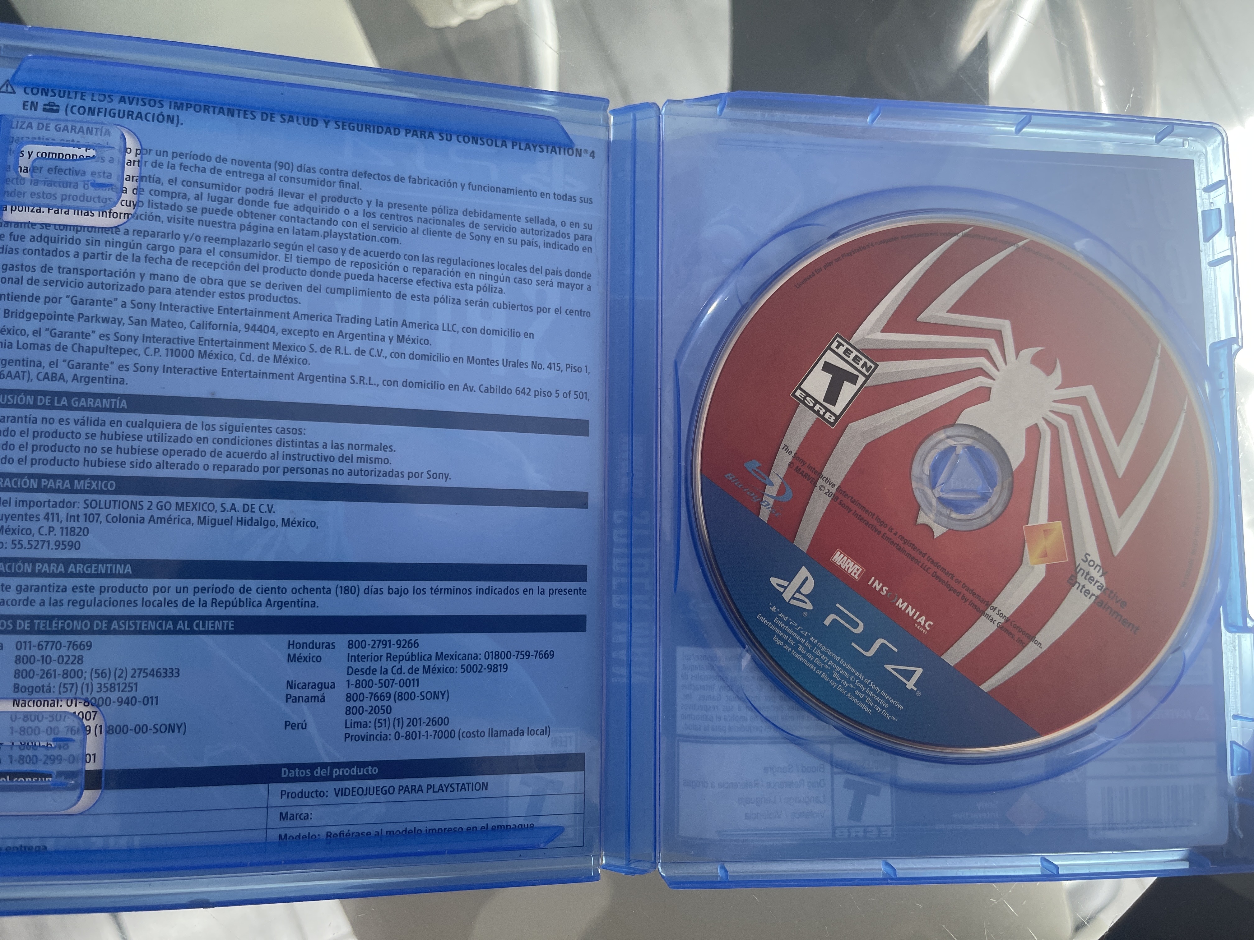 consolas y videojuegos - Marvel Spiderman Ps4 1