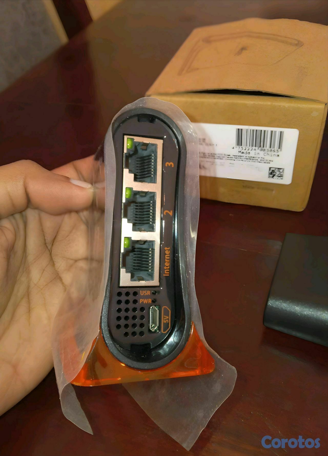 otros electronicos - Router MikroTik hAP mini RB931-2nD – Como nuevo 3