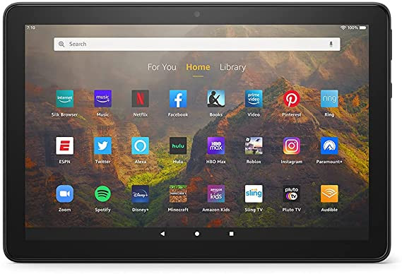 Tablet AmazonFire HD 10, pantalla de 10.1 pulgadas