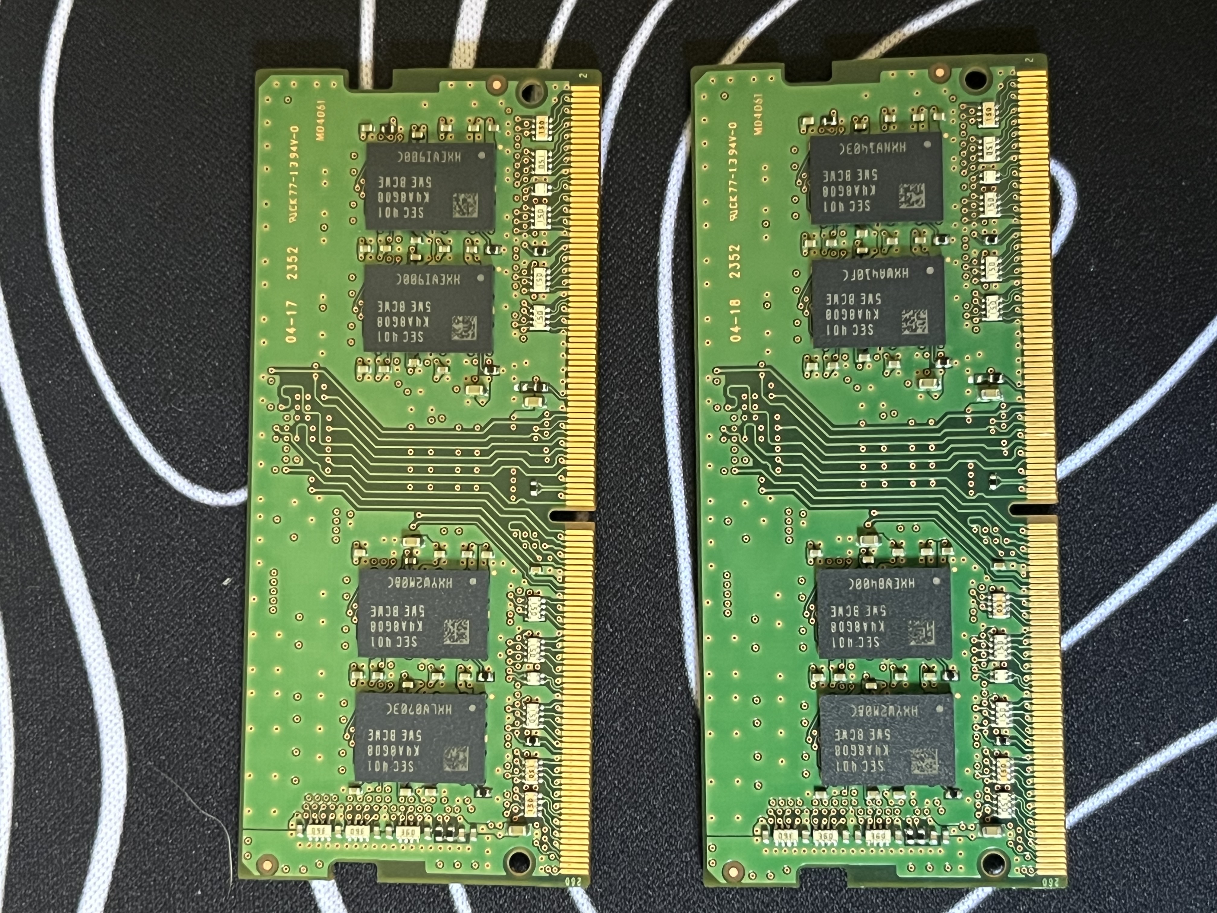 computadoras y laptops - kit 2x8 / 16 gb ram dual Chanel DDR4 laptop  3