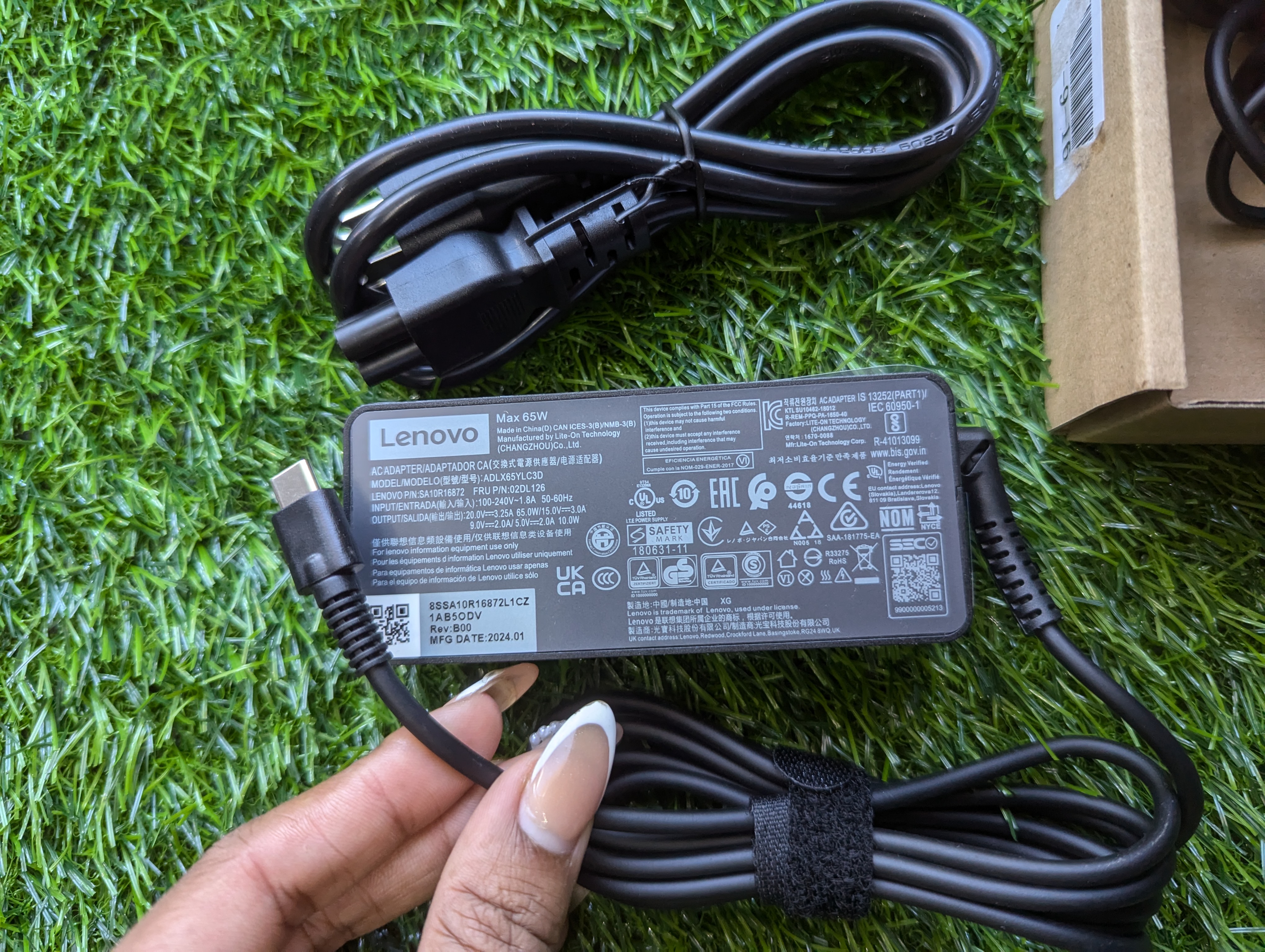 accesorios para electronica - cargador Lenovo para laptops tipoc  3