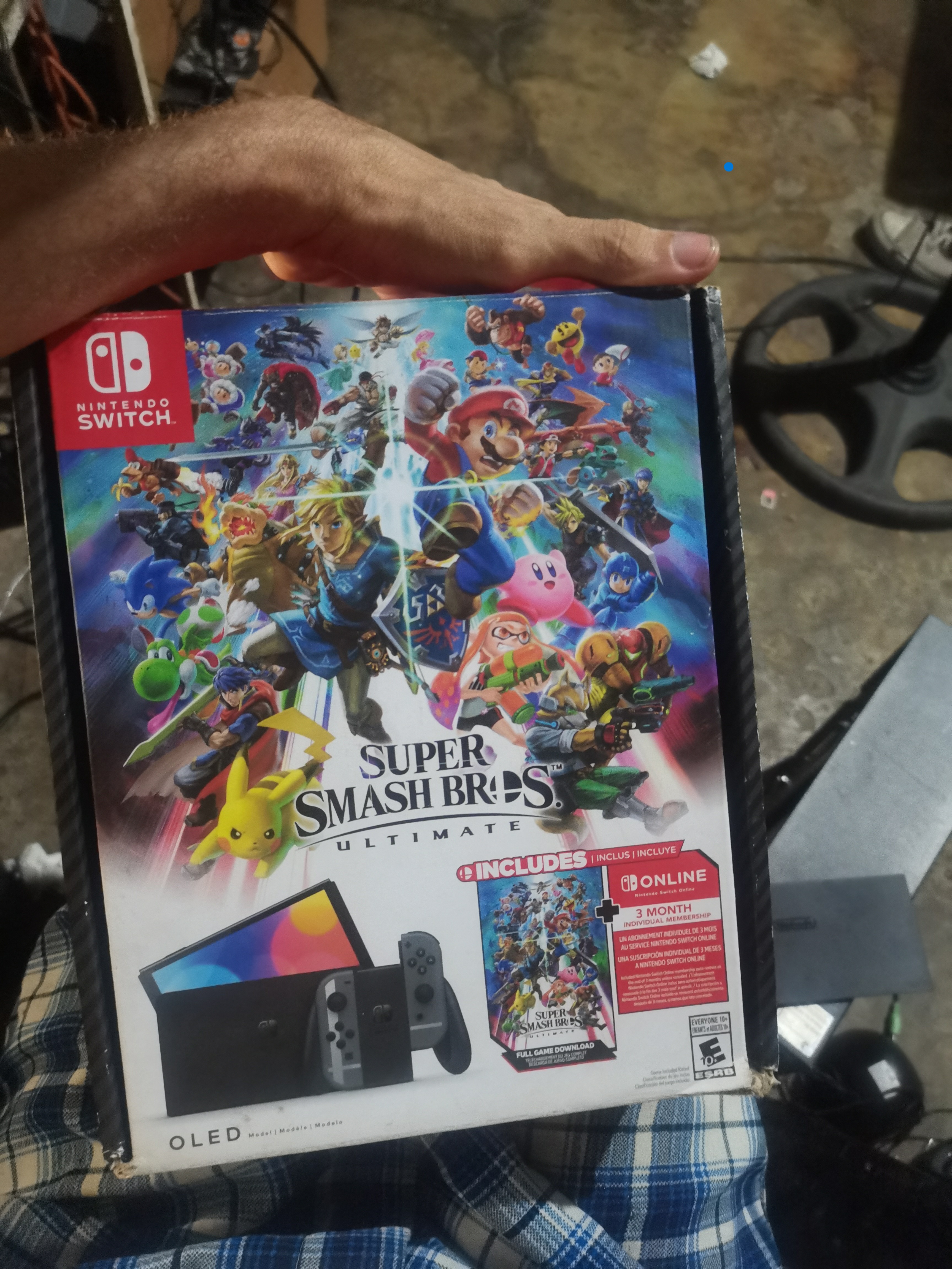 consolas y videojuegos - nintendo switch oled como nuevo