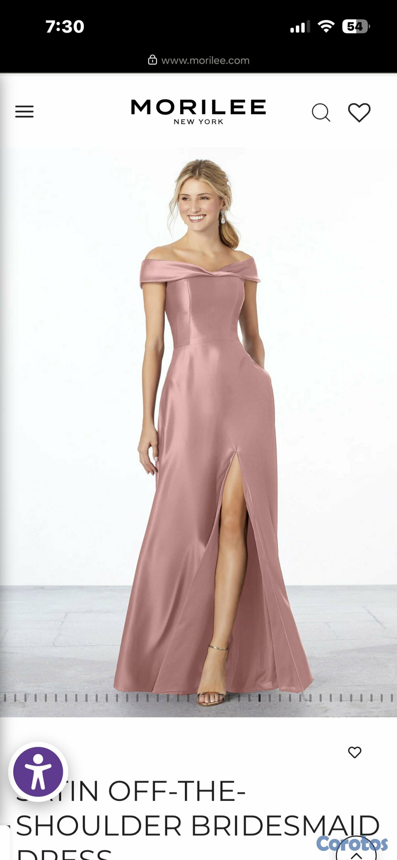 ropa para mujer - Vestido formal, para bodas, graduaciones o eventos. 