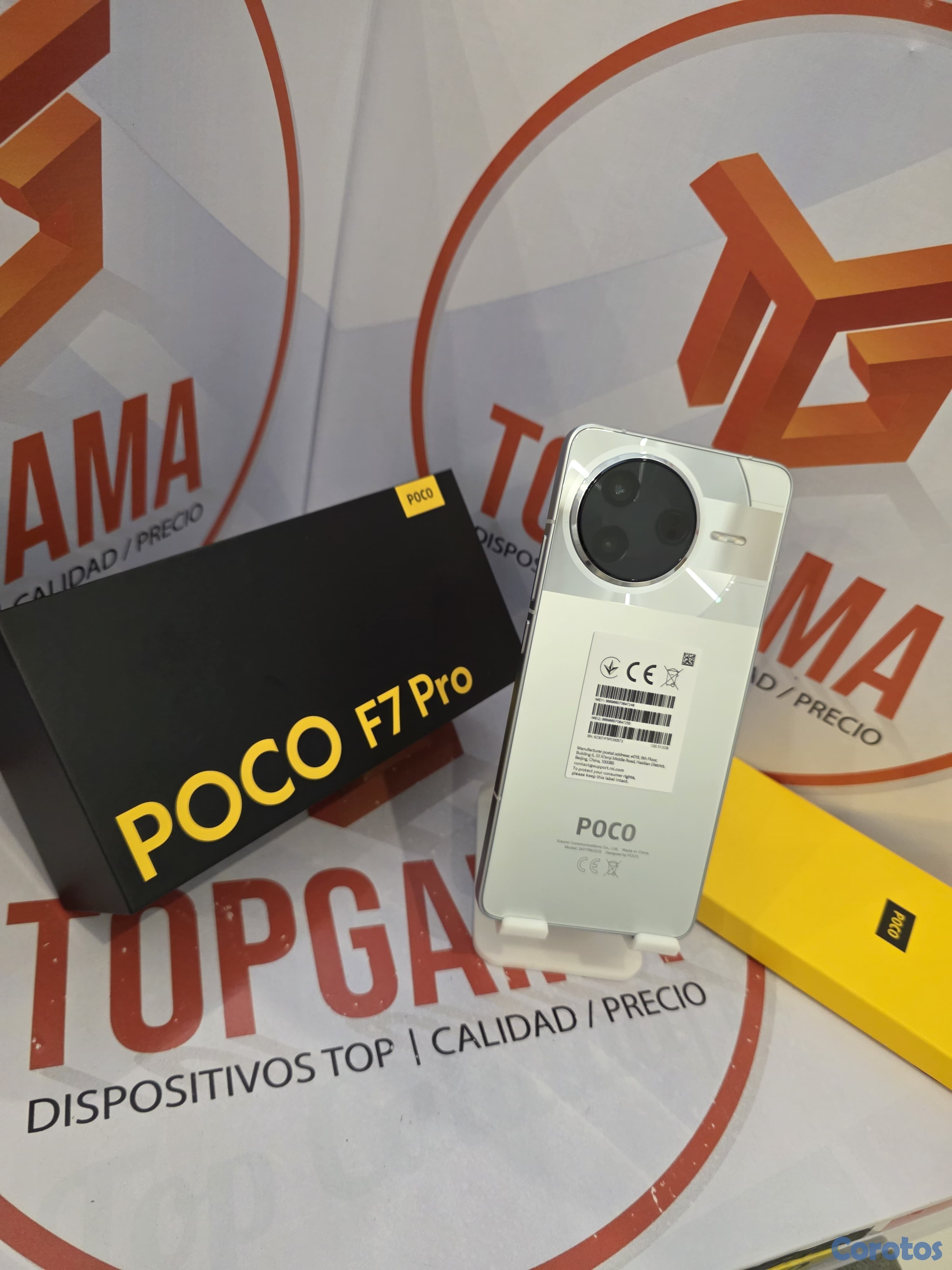 celulares y tabletas - POCO F7 PRO 5G, 12GB RAM 512GB ROM 6