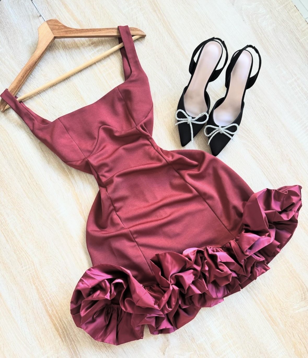 ropa para mujer - Vestido rojo viejo 👗