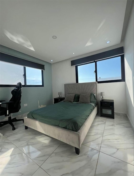 casas vacacionales y villas - Venta de Villa en punta cana zona turística con piscina 6