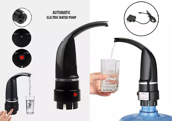 electrodomesticos - Dispensador De Agua de Botellon Extractor Recargable Modelo Lujoso deluxe mejor 5