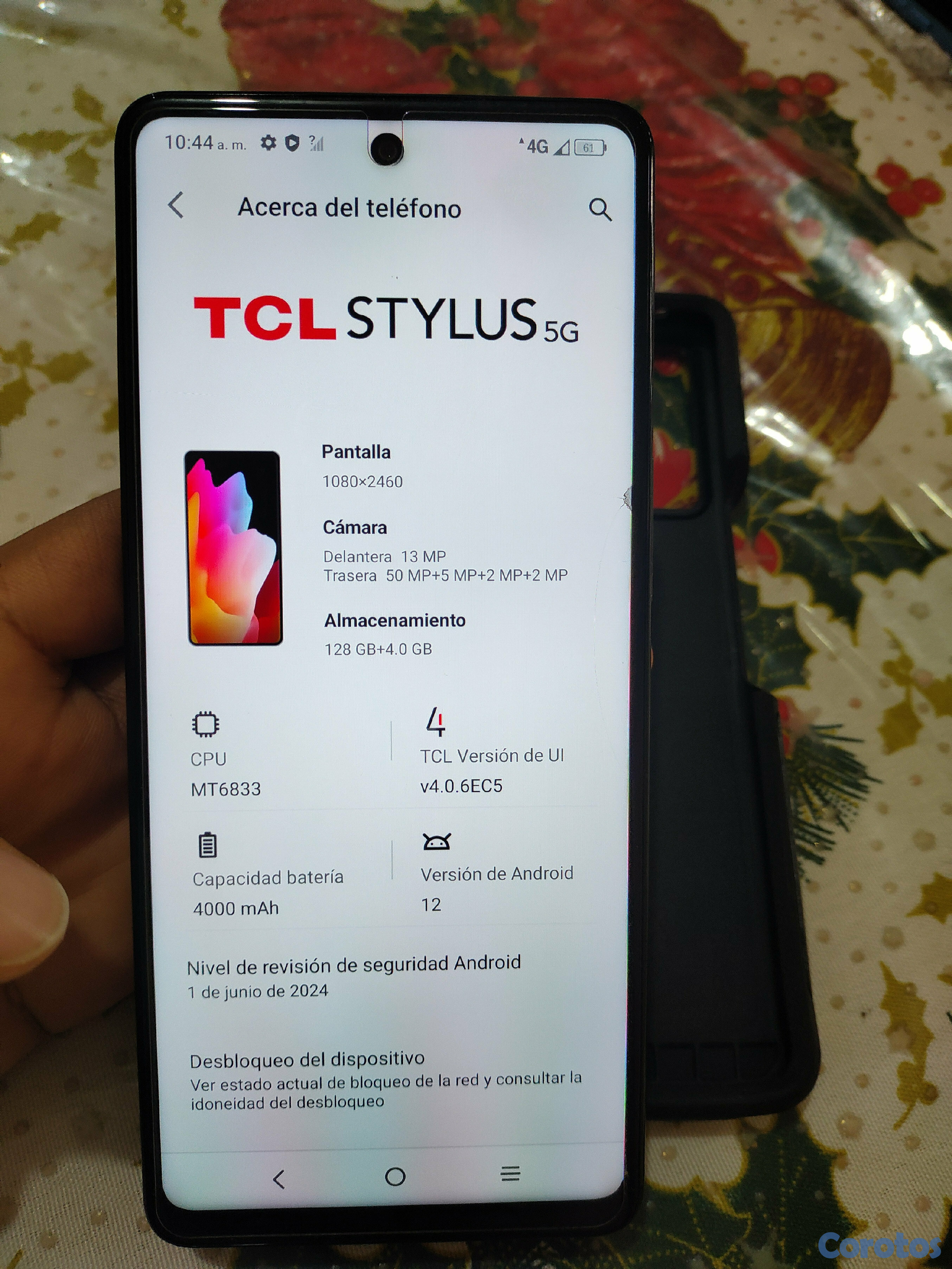 celulares y tabletas - TCL stylus 5G 128GB desbloqueado 1