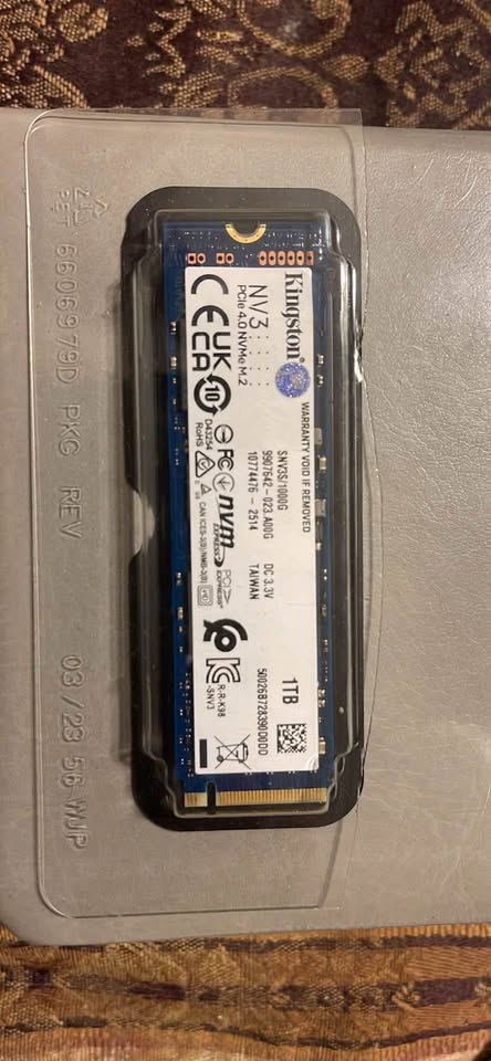 computadoras y laptops - DISCO DE ESTADO SOLIDO KINGSTON SSD 1T NV3 2