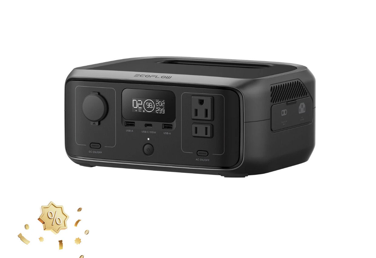 plantas e inversores - EcoFlow RIVER 3 Portable Power Station 245Wh  1