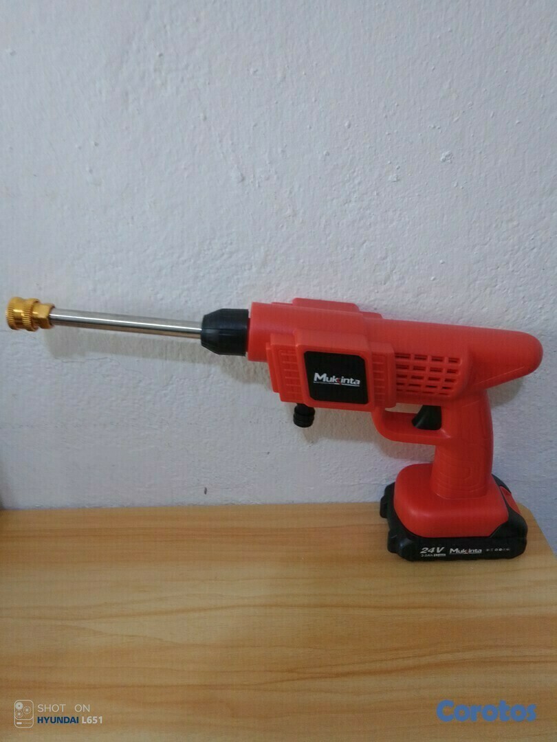 herramientas, jardines y exterior - PISTOLA DE AGUA A PRESIÓN 24V MUKINTA JMT-1044 4