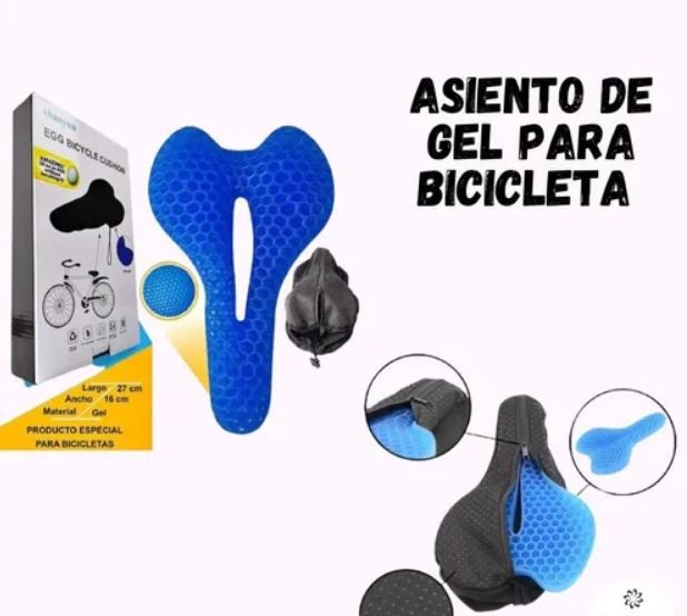 bicicletas y accesorios - Asiento en gel y espuma ecológicos para bicicleta  1