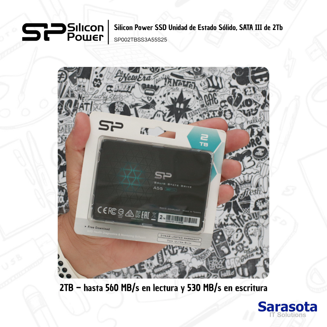 accesorios para electronica - Silicon Power SSD 2Tb disco de Estado Sólido 1