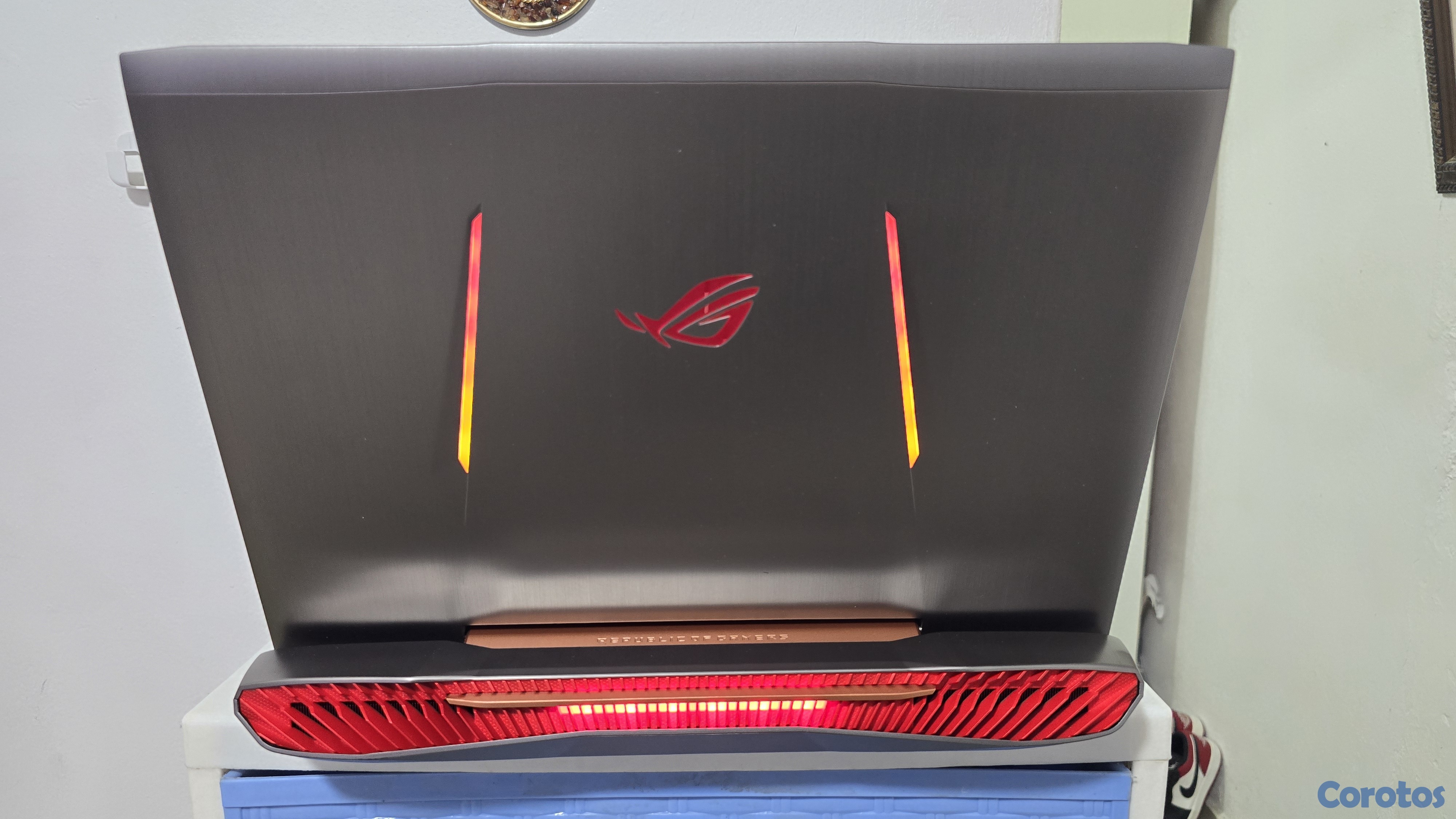 computadoras y laptops - Asus Gamer ROG Core i7 2.70ghz Ram 32gb ddr4 Disco 256gb Y 1000gb Gtx 1070 8gb 7