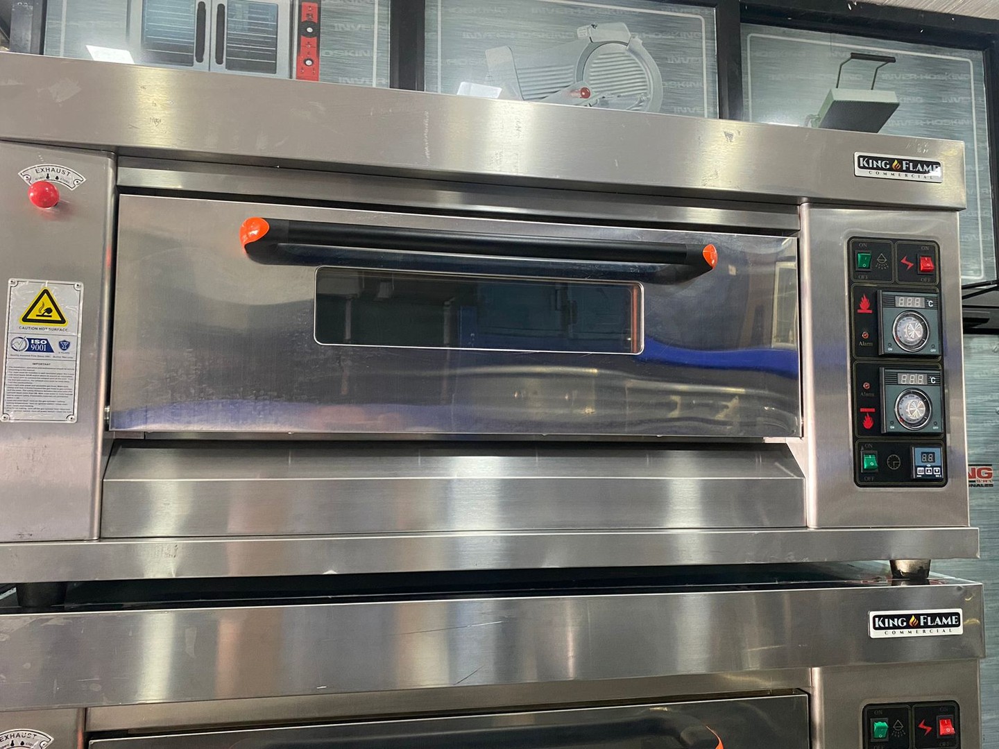 equipos profesionales - Horno de Pizza King Flame  2