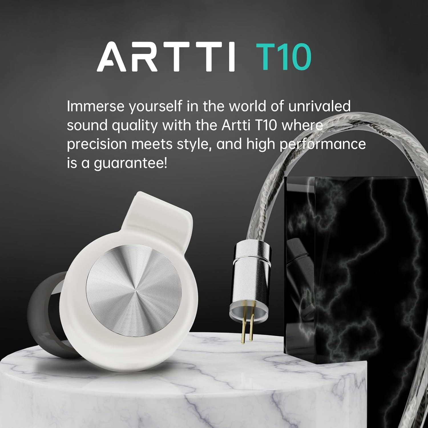 camaras y audio - Artti T10 Audífonos IEM 14.2mm planar magnetic