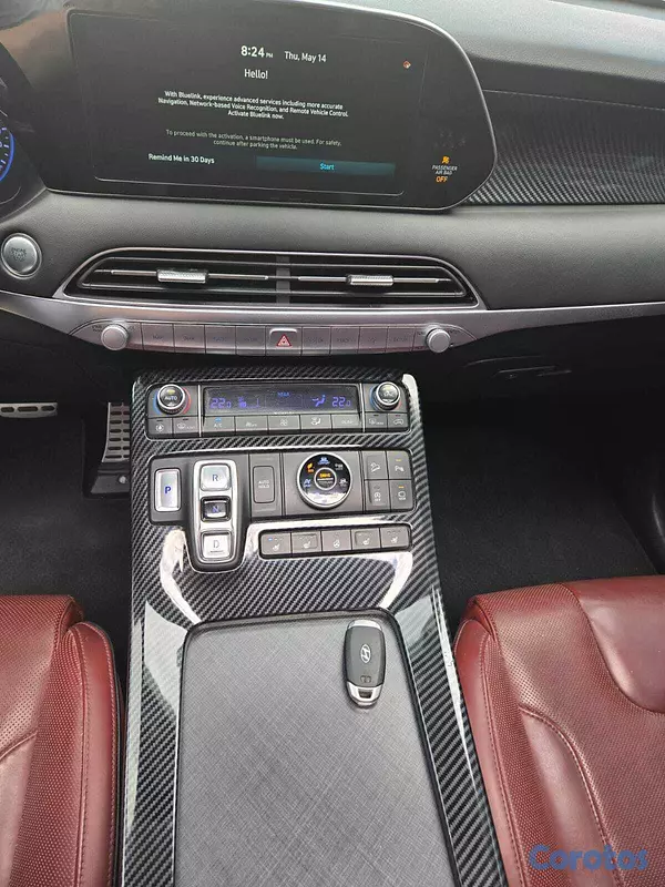 jeepetas y camionetas - HYUNDAI PALISADE 2019 NEGRO GASOLINA 12