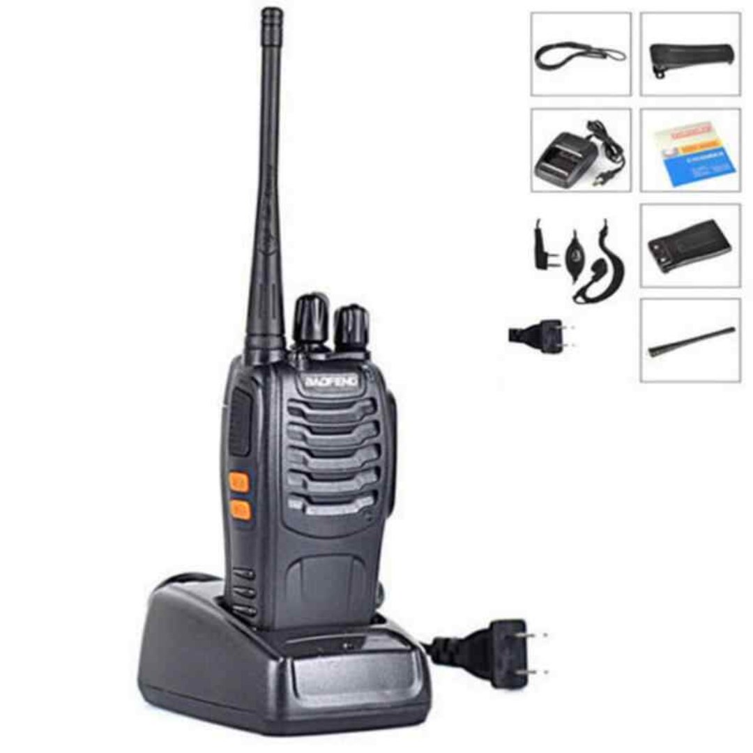 otros electronicos - Radios De Comunicacion 1 (Uno) Baofeng Walkie Talkie Bf888 