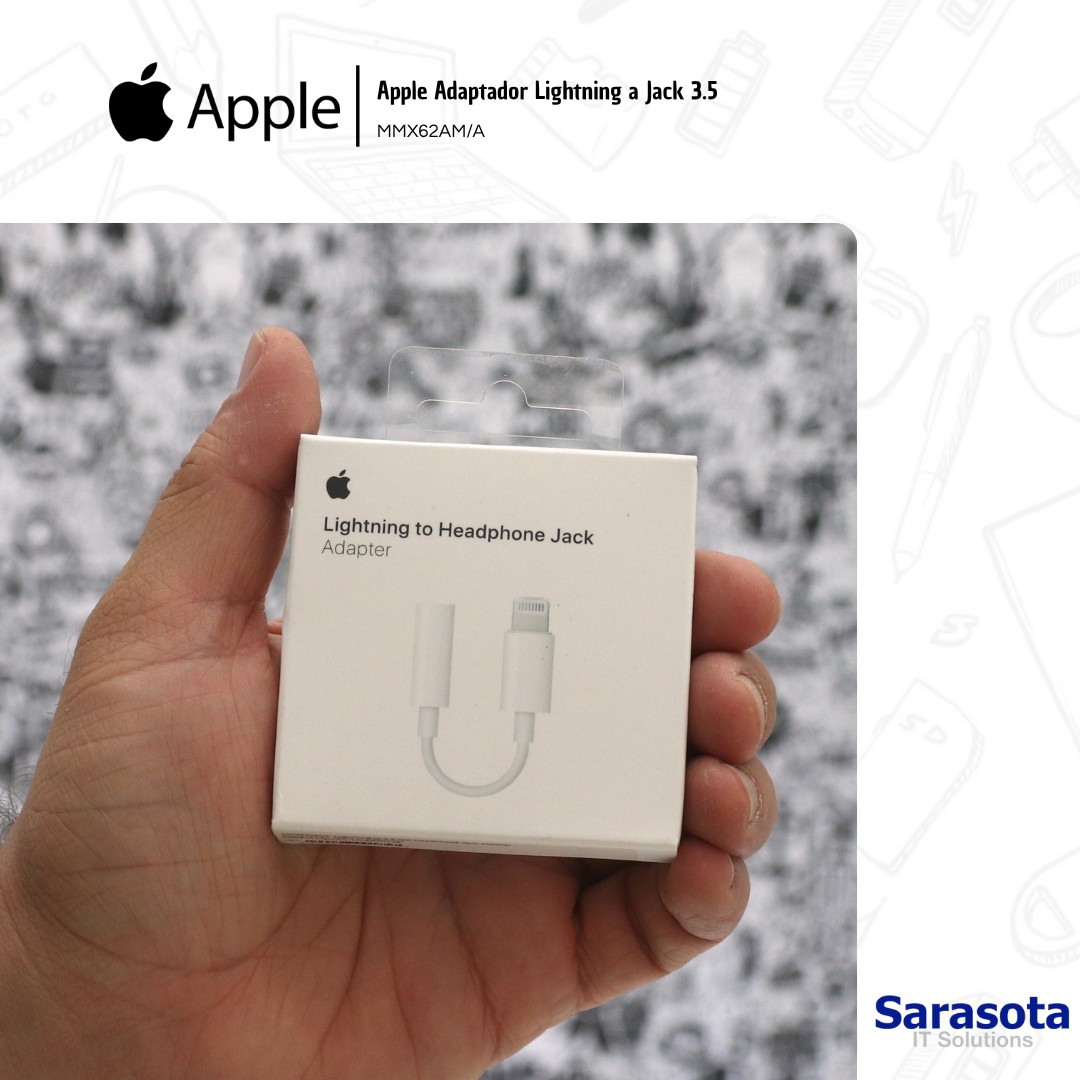 accesorios para electronica -  Adaptador Lightning a Jack 3.5mm Apple MMX62AM/A 1