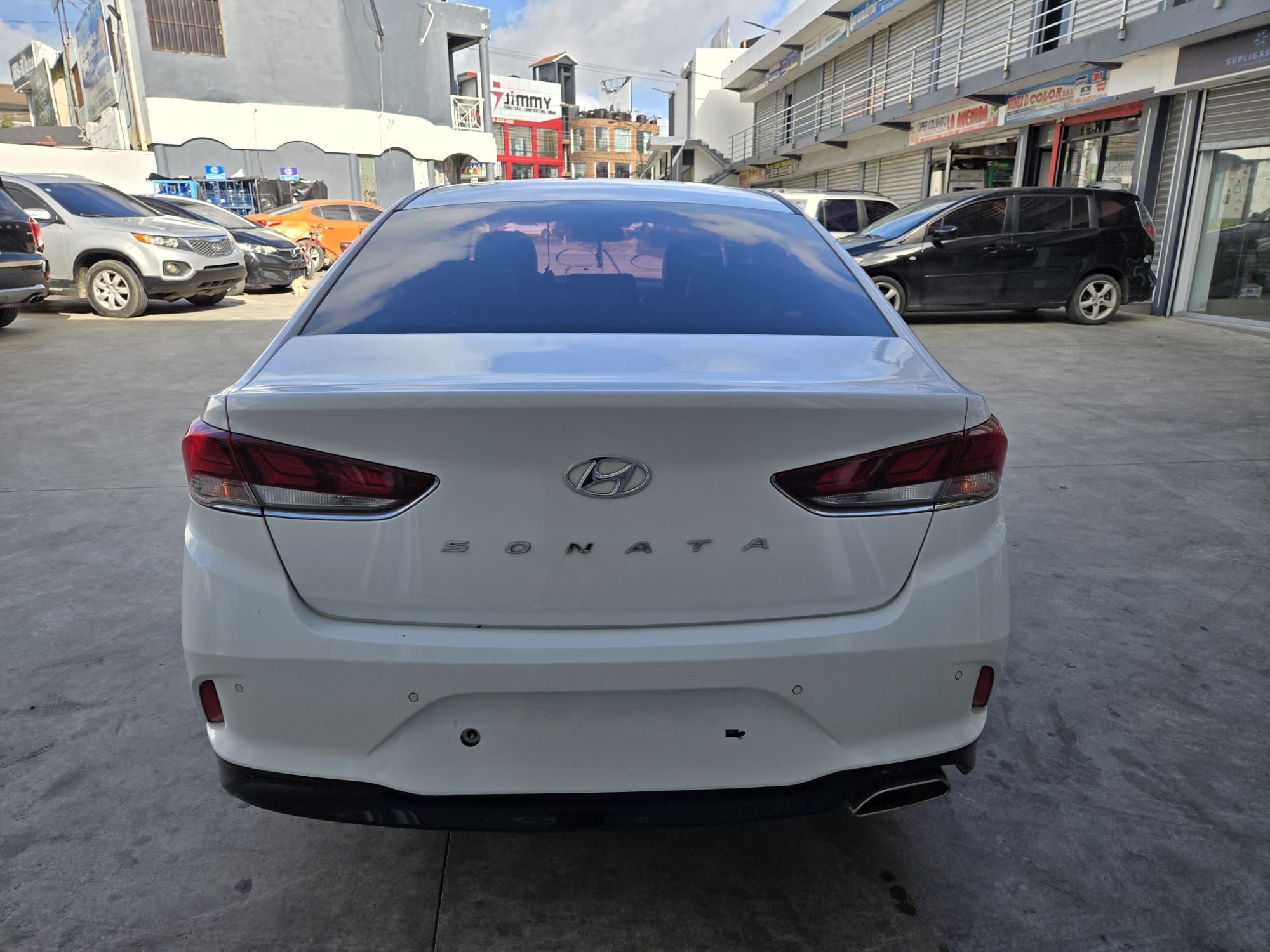 carros - HYUNDAI SONATA NEW RISE 2018 BLANCO 5