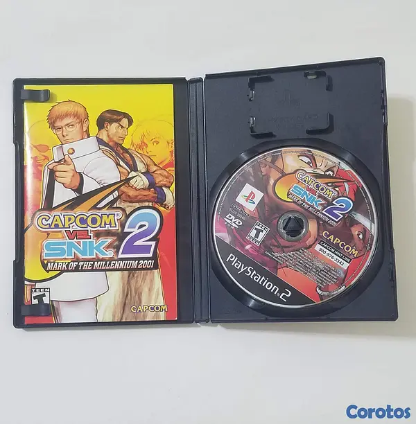 consolas y videojuegos - Capcom vs. SNK 2 de PlayStation 2 (PS2) [Completo] 2