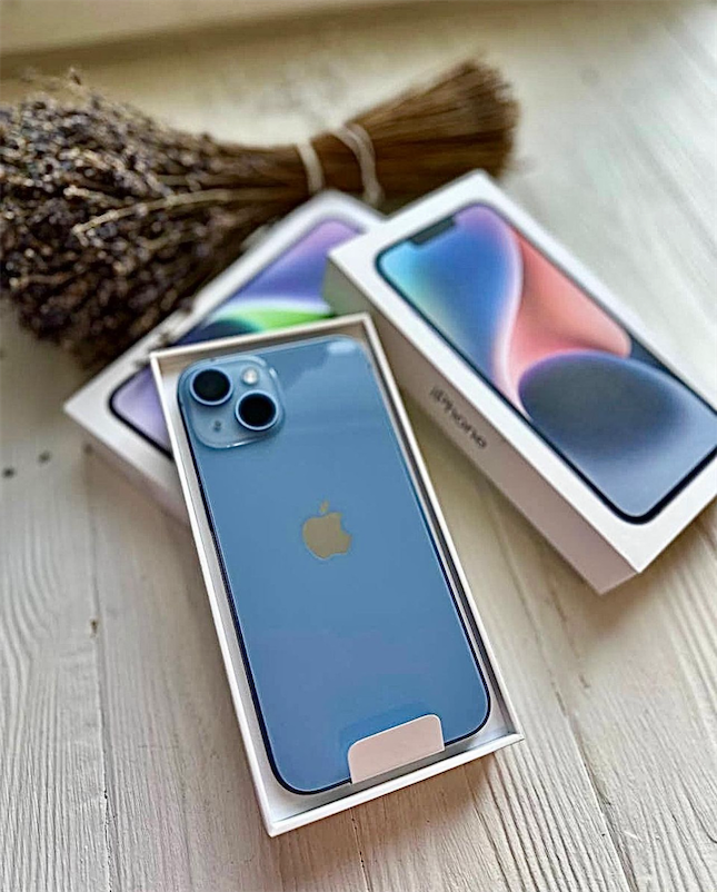 celulares y tabletas - iPhone 14+ Plus 128GB Azul Nuevo - Tienda Física  1