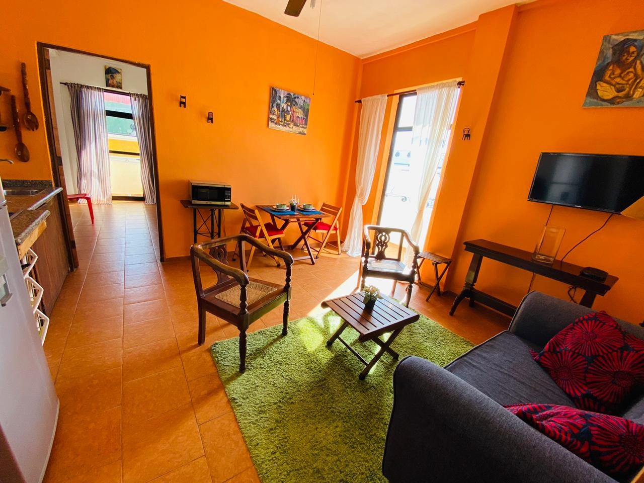 apartamentos - Alquiler Apartamento Amueblado de 1 Habitación, Zona Colonial