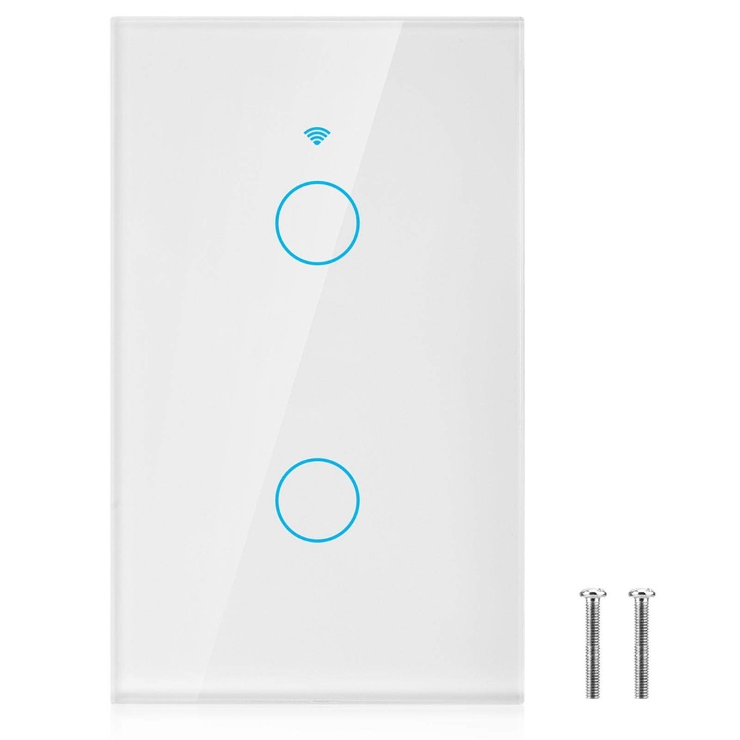 accesorios para electronica -  INTERRUPTOR INTELIGENTE WIFI SMART TOUCH 1 2 Y 3 CANALES COLOR BLANCO 2