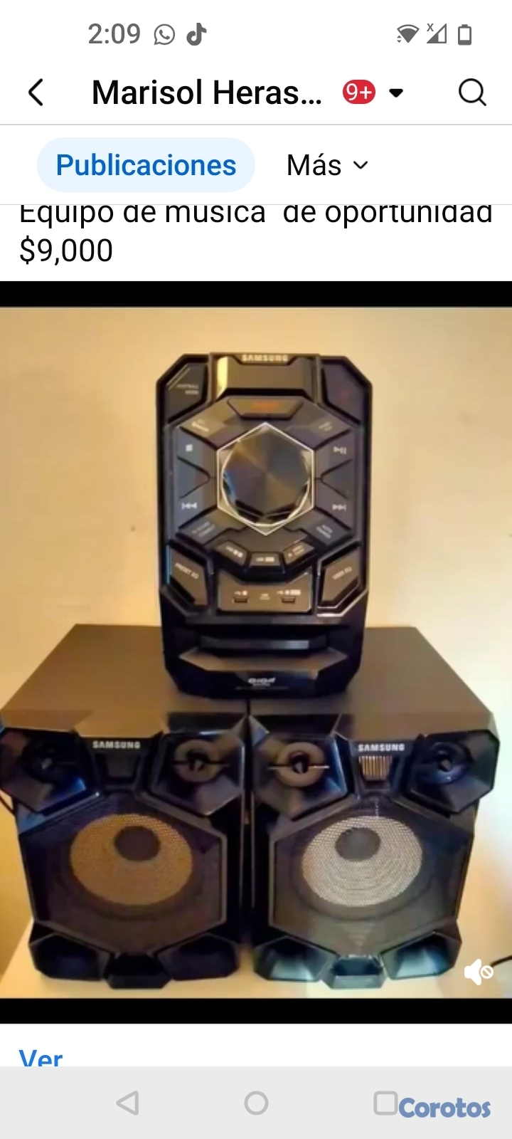 camaras y audio - equipo de música como nuevo se conecta al wi-fi y Bluetooth  2