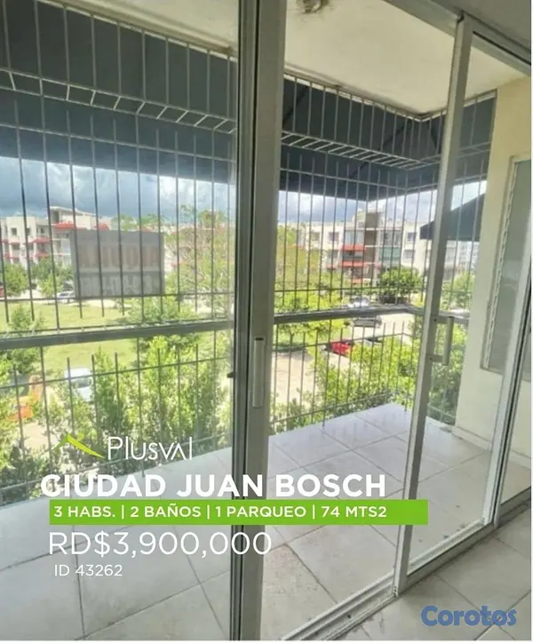 apartamentos - apartamentos listo en ciudad Juan bosch  4