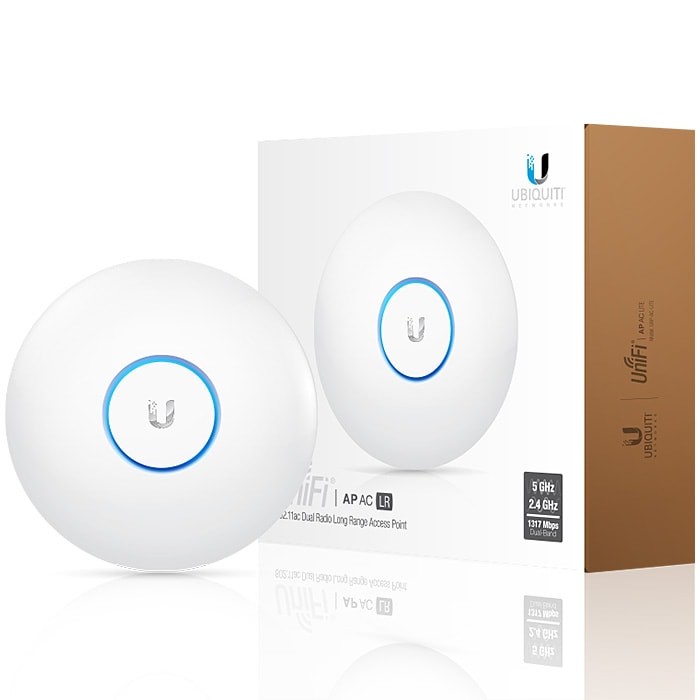 impresoras y scanners - ACCESS POINT UBIQUITI UAP-AC-LR, 2.4GHZ 450MBPS - 5GHZ/867MBPS, 1 PUERTO LAN POE