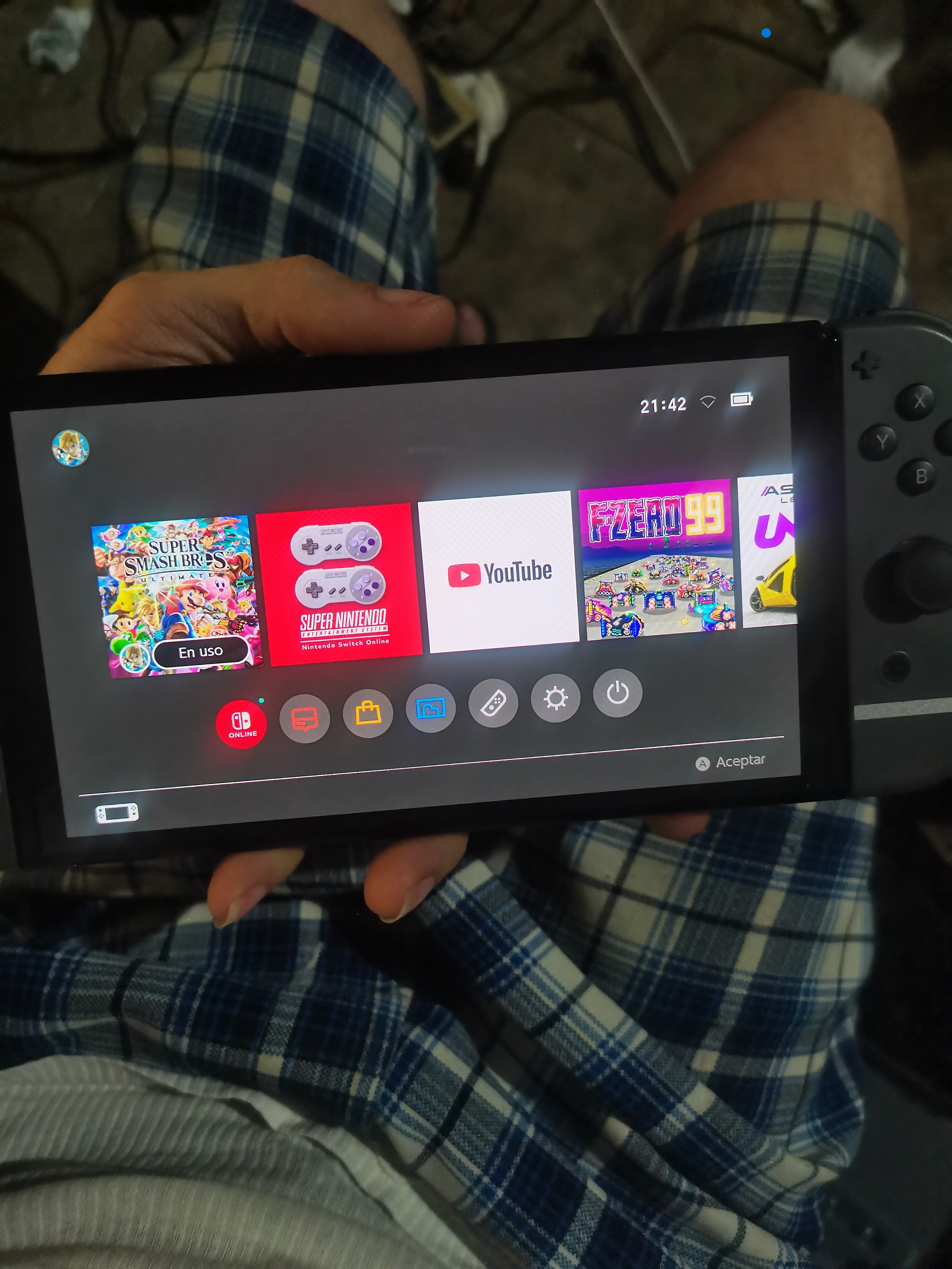 consolas y videojuegos - nintendo switch oled como nuevo 1