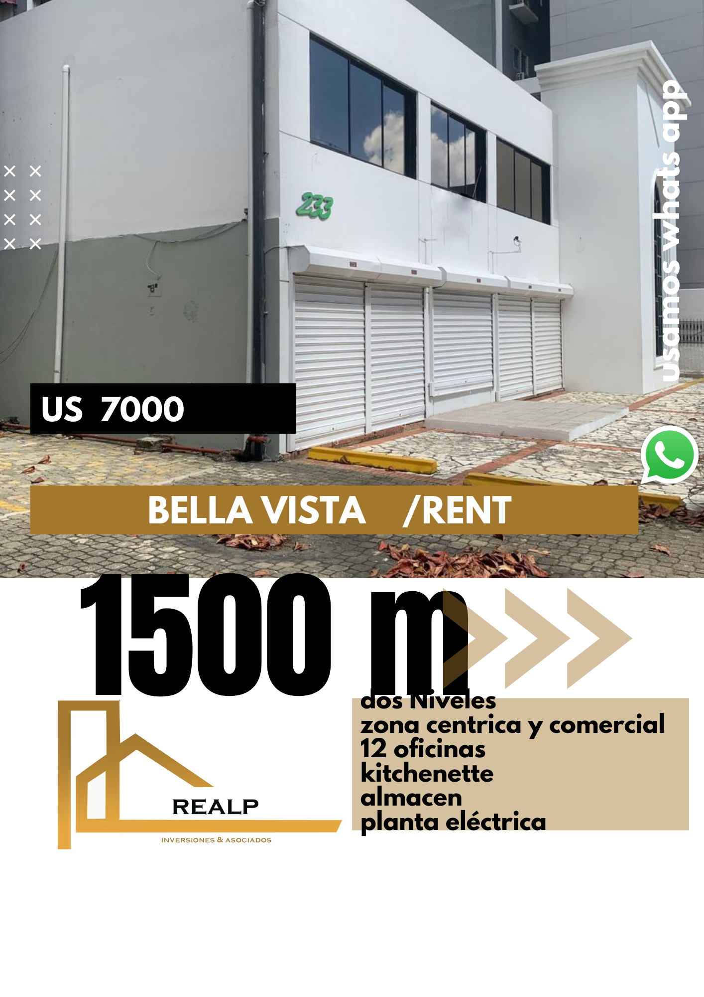 oficinas y locales comerciales - Local corporativo 1500 metros